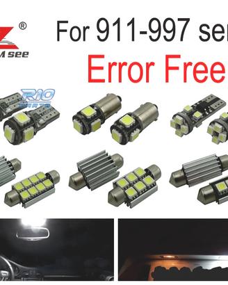 KIT 20 LAMPADE LED INTERNE PER PORSCHE 911 997 CAR