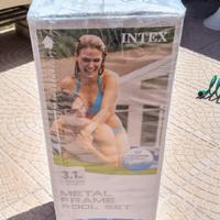 PISCINA   INTEX  FUORI TERRA  METAL FRAME ROTONDA