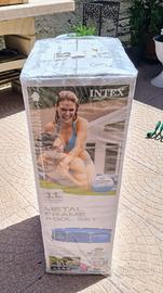 PISCINA   INTEX  FUORI TERRA  METAL FRAME ROTONDA