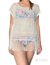 Copricostume Maglietta Sisley