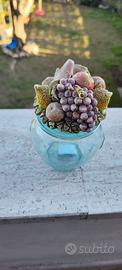 Barattolo Nadir decorato frutta