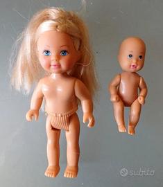 Simba lotto Bambole vintage Bambini Baby 7 / 11 cm