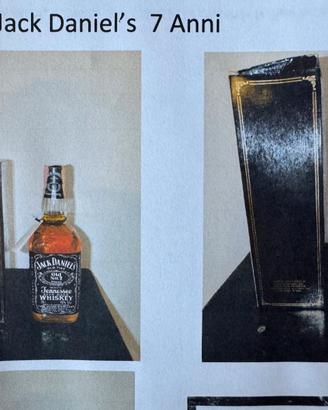 WHISKY JACK DANIEL'S 7 ANNI