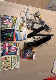 Nintendo wii , balance board, nunchuk e giochi