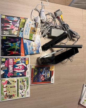 Nintendo wii , balance board, nunchuk e giochi