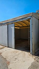 Capannoni in acciaio zincato h 3mt