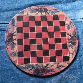 SCACCHIERA TONDA PIETRA SAPONARIA