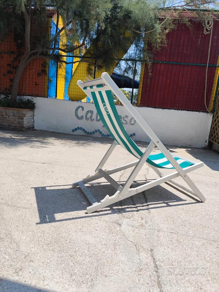 Sedie Sdraio Lettino Mare Alluminio Usato Sdraio E Lettini Mare