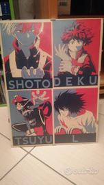 Poster personaggi anime