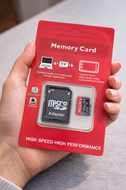 💾 Memory Card Micro SD 1 TB con Adattatore SD