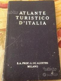 Atlante turistico d'italia vintage De Agostini