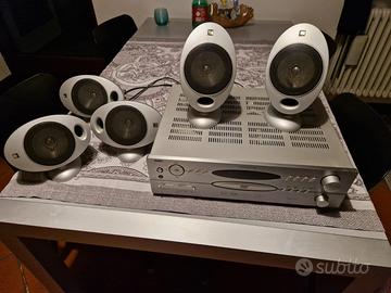 Amplificatore NAD + 5 casse KEF