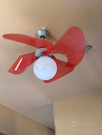 Ventilatore a soffitto  con punto luce