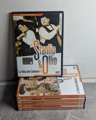 DVD Stanlio & Ollio Le Migliori Comiche (Vol. 1-5)