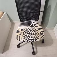 sedia girevole  x scrivania ikea 