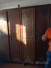 camera da letto vintage 