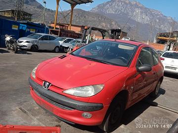 PEUGEOT 206 1.4 B 2001 KFW  PER RICAMBI