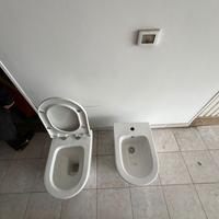 Sanitari bagno WC + Bidet in ceramica