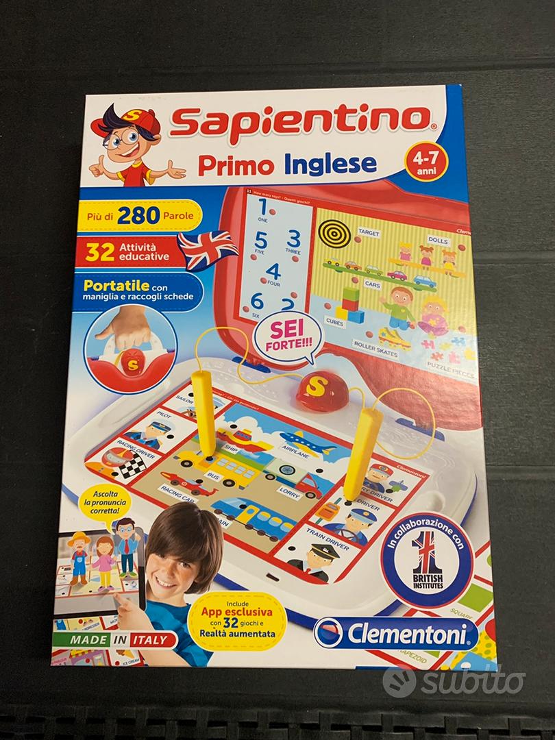 Sapientino primo inglese Clementoni 4-7 anni - Tutto per i bambini