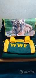 Zaino Tigre wwf Adventure Boy Zainetto borsa carte