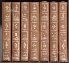 La sacra bibbia fabbri editori 7 volumi