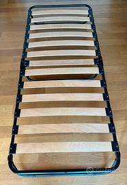 Rete a doghe pieghevole con materasso