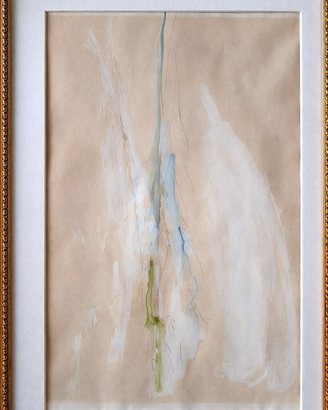 Ernesto Treccani – Tecnica mista su carta 32x47 cm