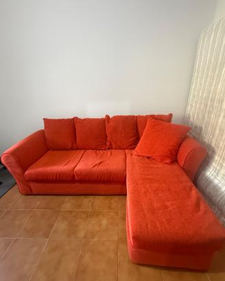 Divano con penisola 210 cm – ampio e comodo