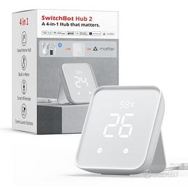 SwitchBot Hub 2, Termometro di WiFi, Igrometro, Te