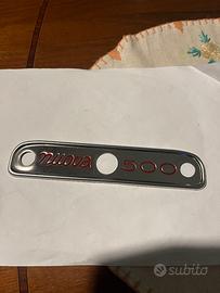 PLACCHETTA FIAT 500 N D F PER CRUSCOTTO