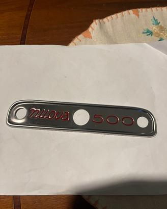 PLACCHETTA FIAT 500 N D F PER CRUSCOTTO