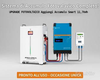 Sistema di Accumulo impianto FOTOVOLTAICO 11,7kWh