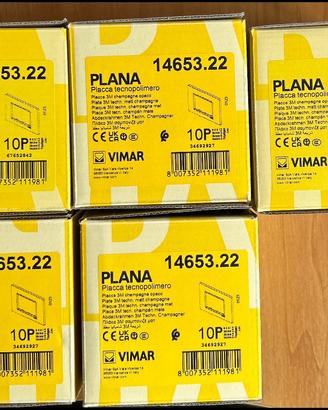 Placche Vimar Plana 14653.22 - fondo di magazzino