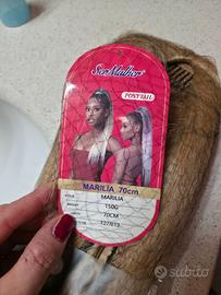 Coda bionda 70cm NUOVA