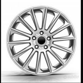 SET 4 CERCHI IN LEGA MODELLO MERCEDES ATTACCO 8,5X