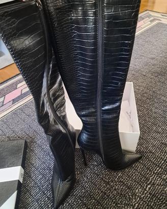 Stivali in pelle da donna Queen Helena