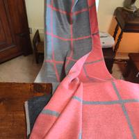 sciarpa Maxi 100% Cashmere - w fili double-face