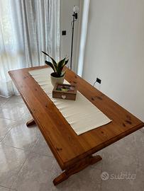Tavolo fratino in legno massello