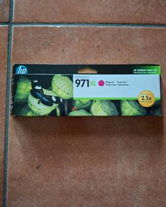 Cartuccia HP Originale 971 XL colore Magenta