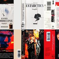 Colonne sonore anni '80 e '90 in musicassetta