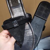 sandalo infradito nero Calvin klein