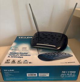 Modem Router ADSL2+ Wireless N 300Mbps TPLINK