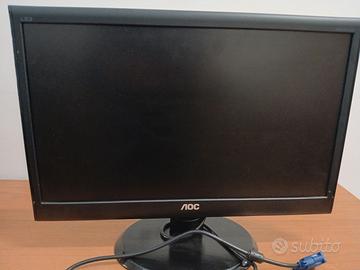 MONITOR AOC 17 pollici 16:9  VGA/DVI