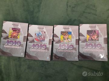 libri 1-2-3-4 di jojo is unbreakable
