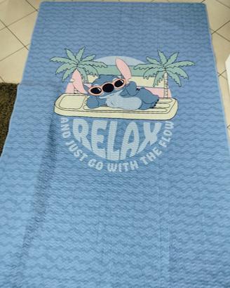 2 trapunte di Stitch mai utilizzate, ricevute come