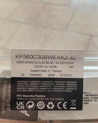 Ram 32gb kingston