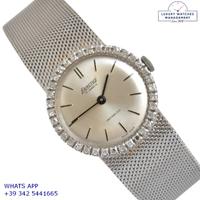 EXACTUS Classic Ladies silver dial white gold 18KT