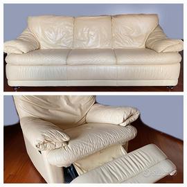 Poltrona relax - Divano tre posti