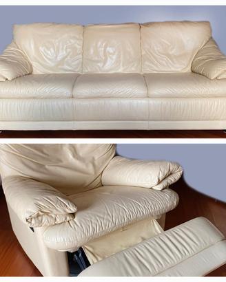 Poltrona relax - Divano tre posti