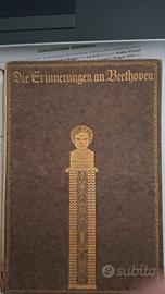 Libro vintage Die Erinnerungen an Beethoven 1913